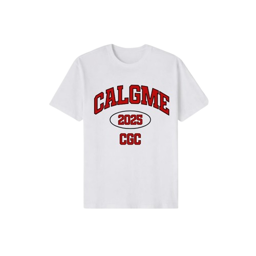 CALLEDGAME WHITE VARISTY TEE (COMING SOON)
